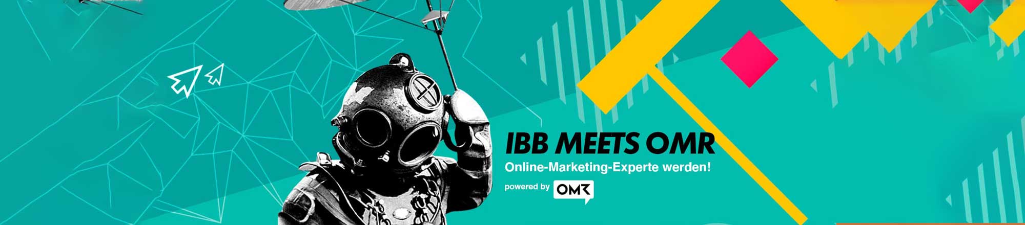 Poster OMR mit einem Taucher darauf