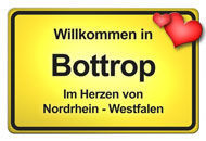 Ortsschild Willkommen in Bottrop