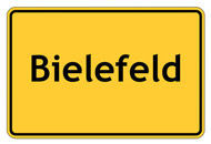 Ortsschild Bielefeld