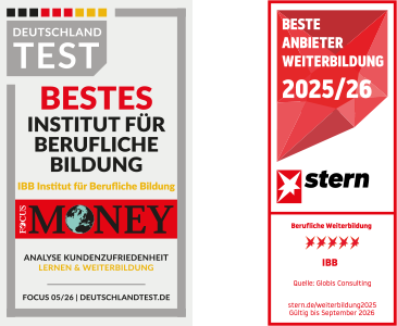 Zwei Testsiegel von Fokus Money und Stern